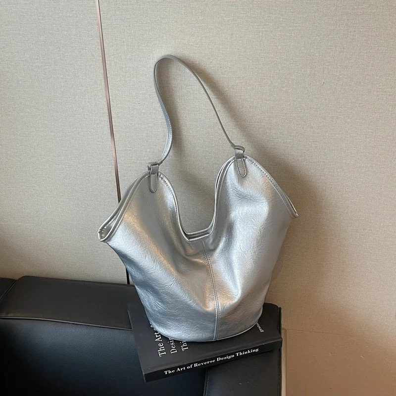 

PU Large Capacity Versatile Crossbody Bag Summer New Casual Women's Bags 2025 Hot Sale Solid Color Fashion Shoulder Bags