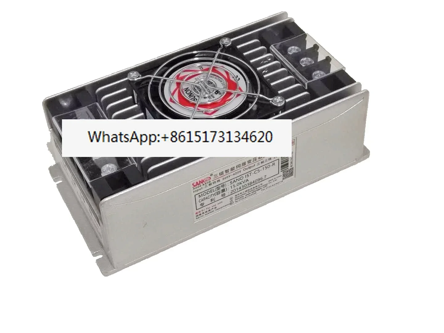 12KVA Three meter Three phase Intelligent Servo Transformer SANO IST-C5-120-R Servo Electronic Transformer