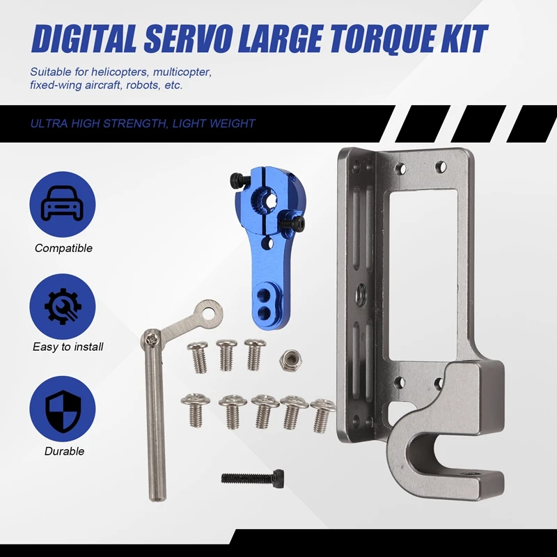 Умное параболическое устройство с сервоприводом, устройство для метания воздушного транспортного средства + сервопривод 25 т для пульта дистанционного управления автомобиля, RC 25 т, сервопривод