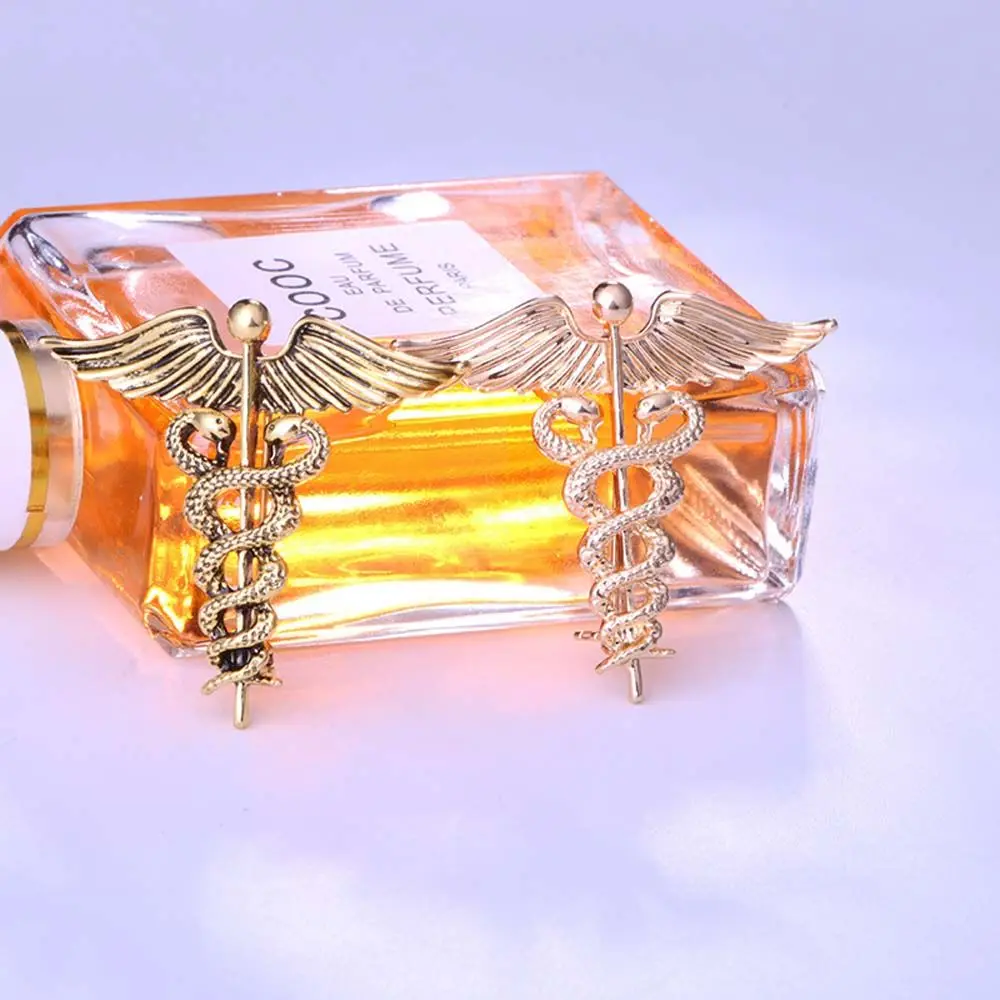 Retro Luxury Metal Collar Clothing Badge Angel Wings Corsage Brooch Pins Jewelry Accessories