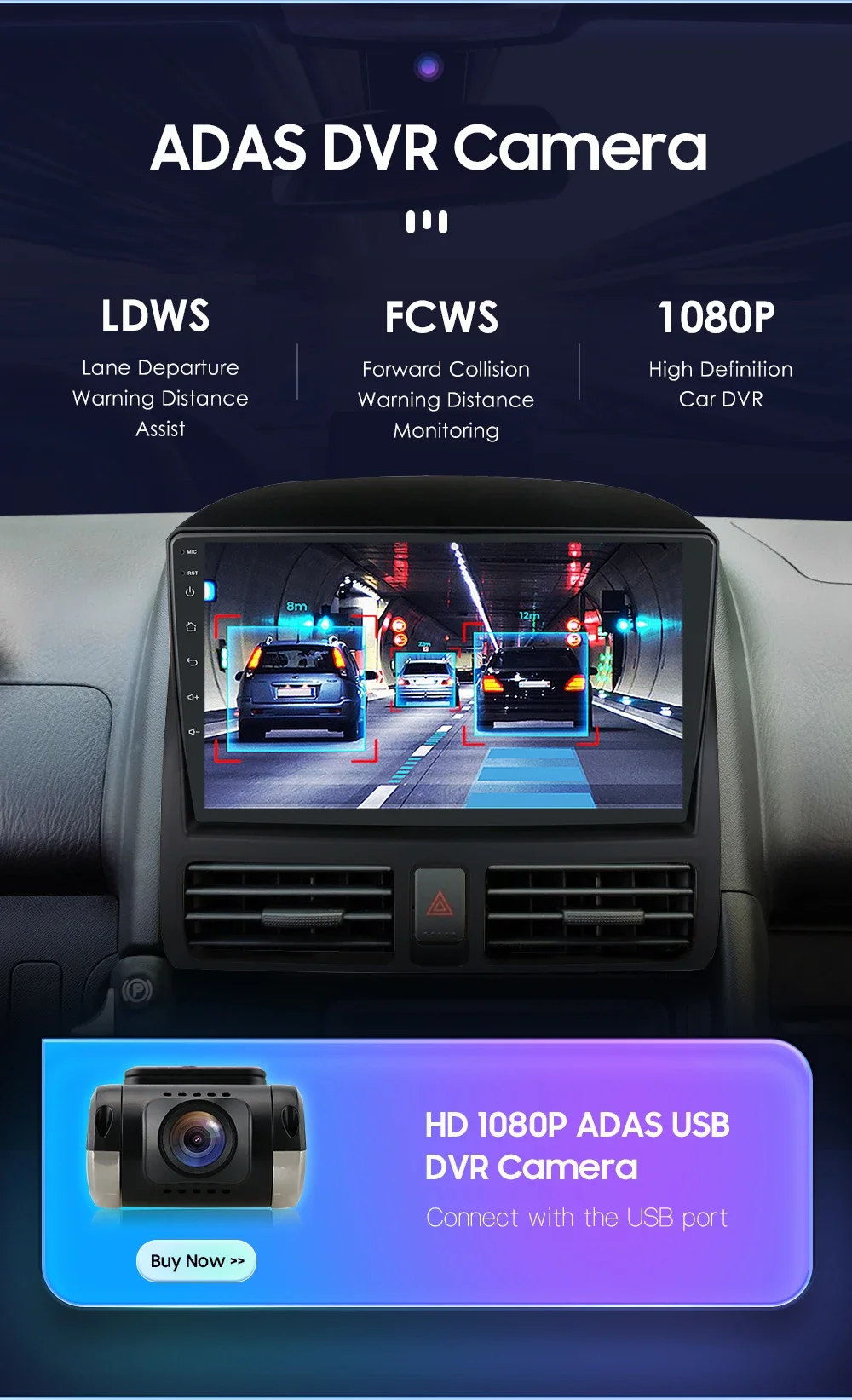 Car Intelligent Systems Carplay Android Auto Radio for Honda CR-V 2 CRV 2001-2006 AutoRadio Car Multimedia Player GPS Stereo DSP