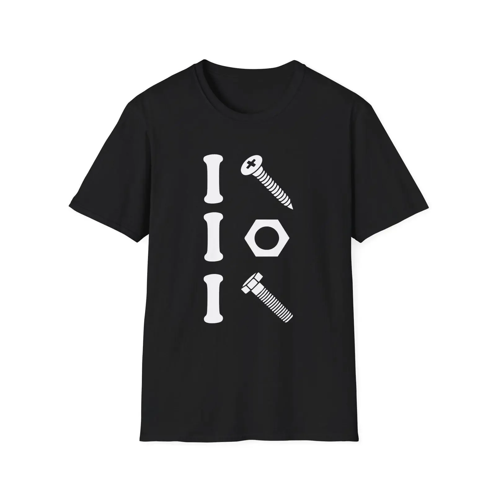 I Screw Nut BolT T Shirt Funny Mechanic Contractor Tradesman Adult Humor Top Garage vintage Washed Stylish Comfortable
