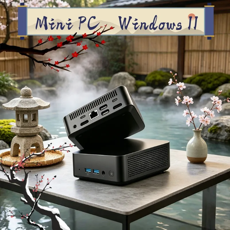 

2026 Mini PC Computer Intel I9 10980HK Windows 1116GB 32GB RAM 1TB M.2 SSD WiFi6 BT5.2 4K HD Portable Desktop Pc