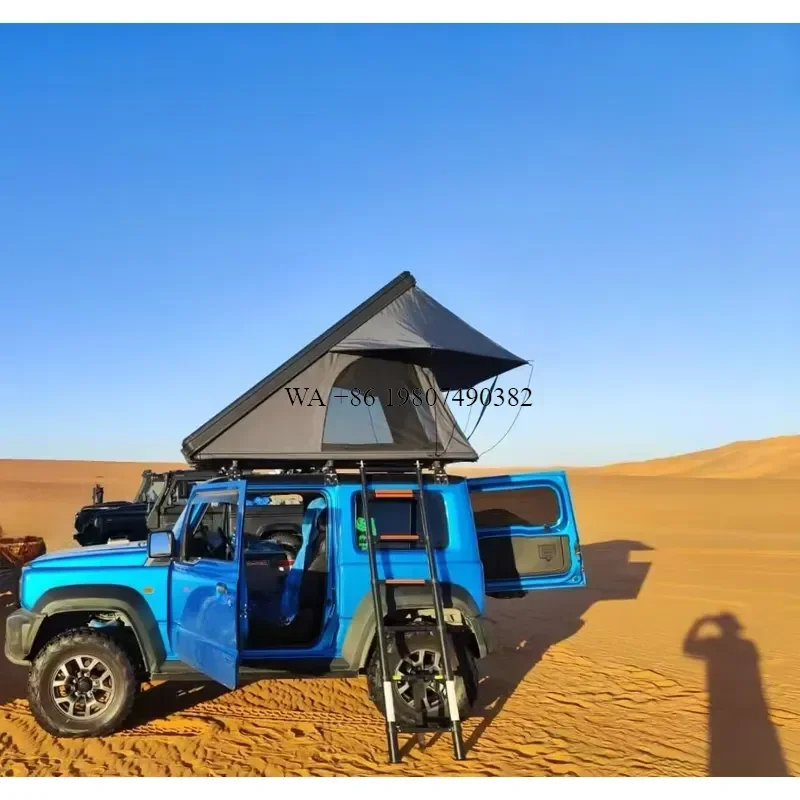 wmwmnu for Factory OEM Aluminum Hard Shell Roof Top Tent Light Weight Car Rooftop Tent Camping for Automatic Car
