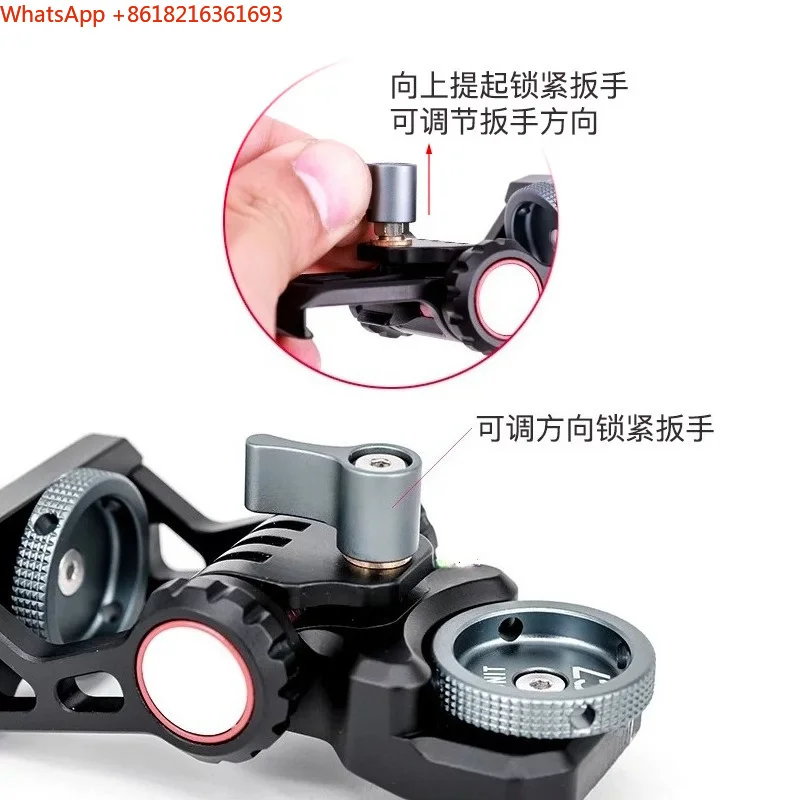 Limited Offer   C7 Pitch Axis V Adjustable Head 1/43/8 Chute Rabbit Cage Monitor Holder