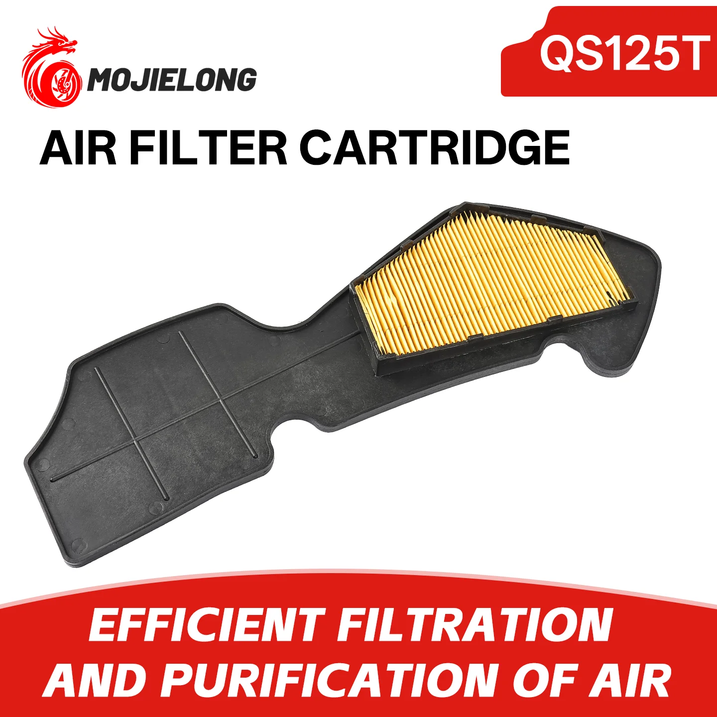 

Suitable for Suzuki Licai QS125T-2 type air filter cleaner, Yuncai QS100T type filter pedal-type bicycle accessory