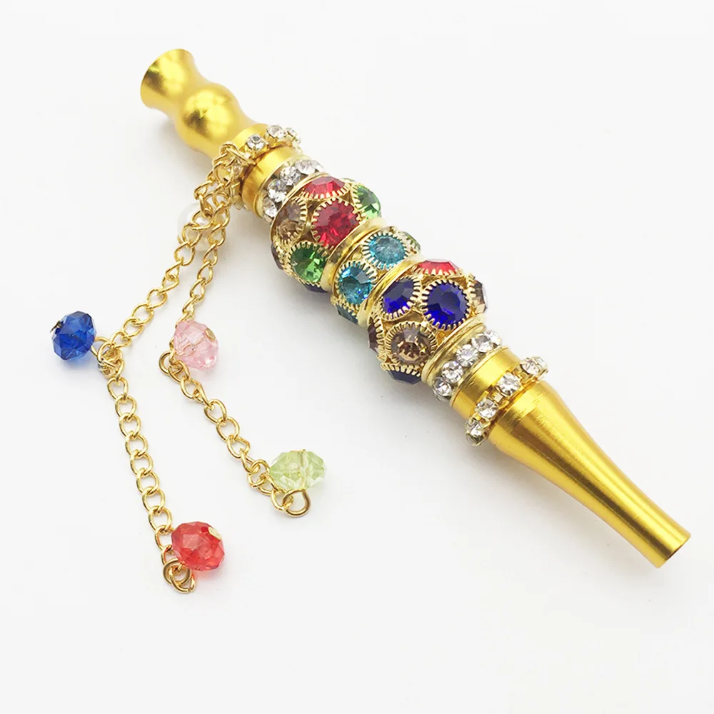 Porte-pipe à eau polyvalent haut de gamme métallique, peut être utilisé comme tuyau, réduction du goudron, savoir à chaud, nouveau filtre à tabac 2024, 1 pièce