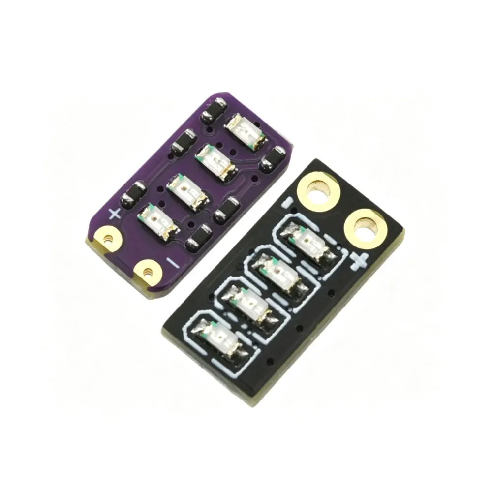 5pcs 3.7-4.2V Metering Module Mini LED Level Indicator 1 String Ternary Lithium Battery Capacity Board Power Display Module