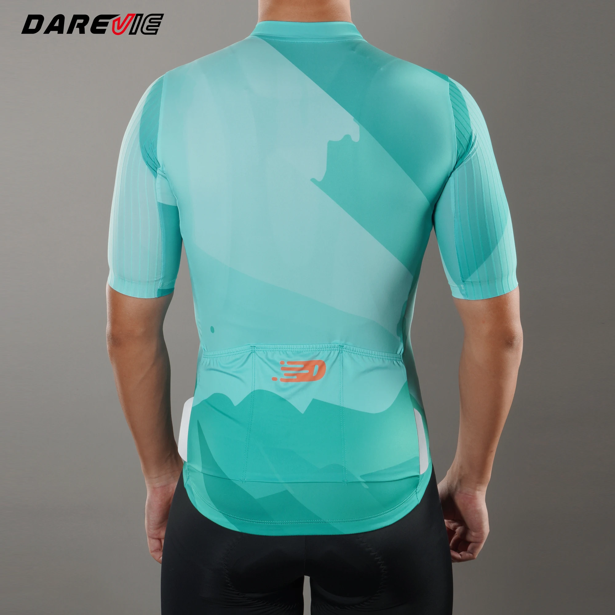 DAREVIE Mann Radfahren Maillot AREO High Speed PRO Anti UV Level Herren Radfahren Shirt Anti Slip Feuchtigkeit Wicking Radfahren Jersey Mann – Detail 4