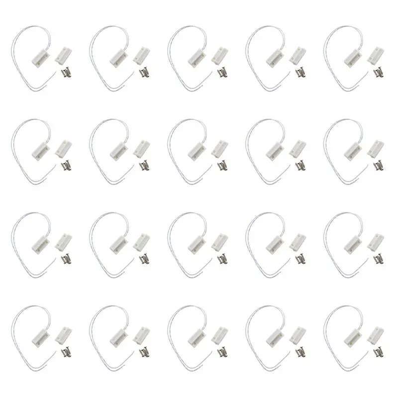 

FC-[IANC-AB01] 40X White Door Window Contacts Magnetic Reed Switch Sensor