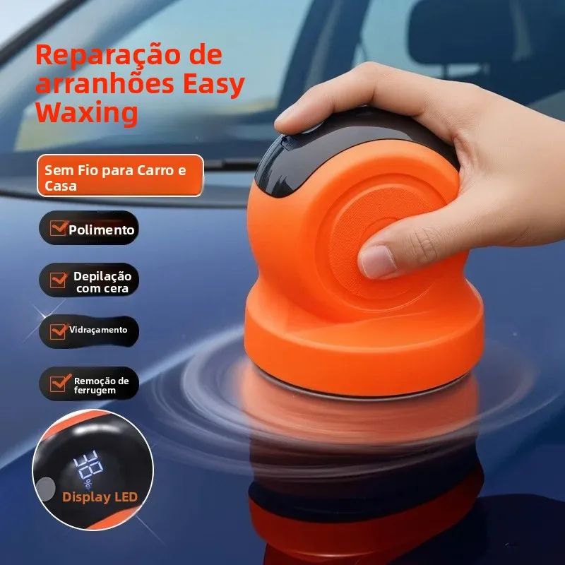 Cordless Car Buffing Polisher Lightweight Electric Auto Detailing Machine for Car Cleaning Kit