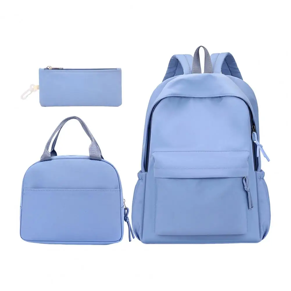 Meisjes Geïsoleerde Lunch Tas School Rugzak Waterdichte Rugzak Set Met Lunch Tas Etui Capaciteit Outdoor Reizen Rugzak