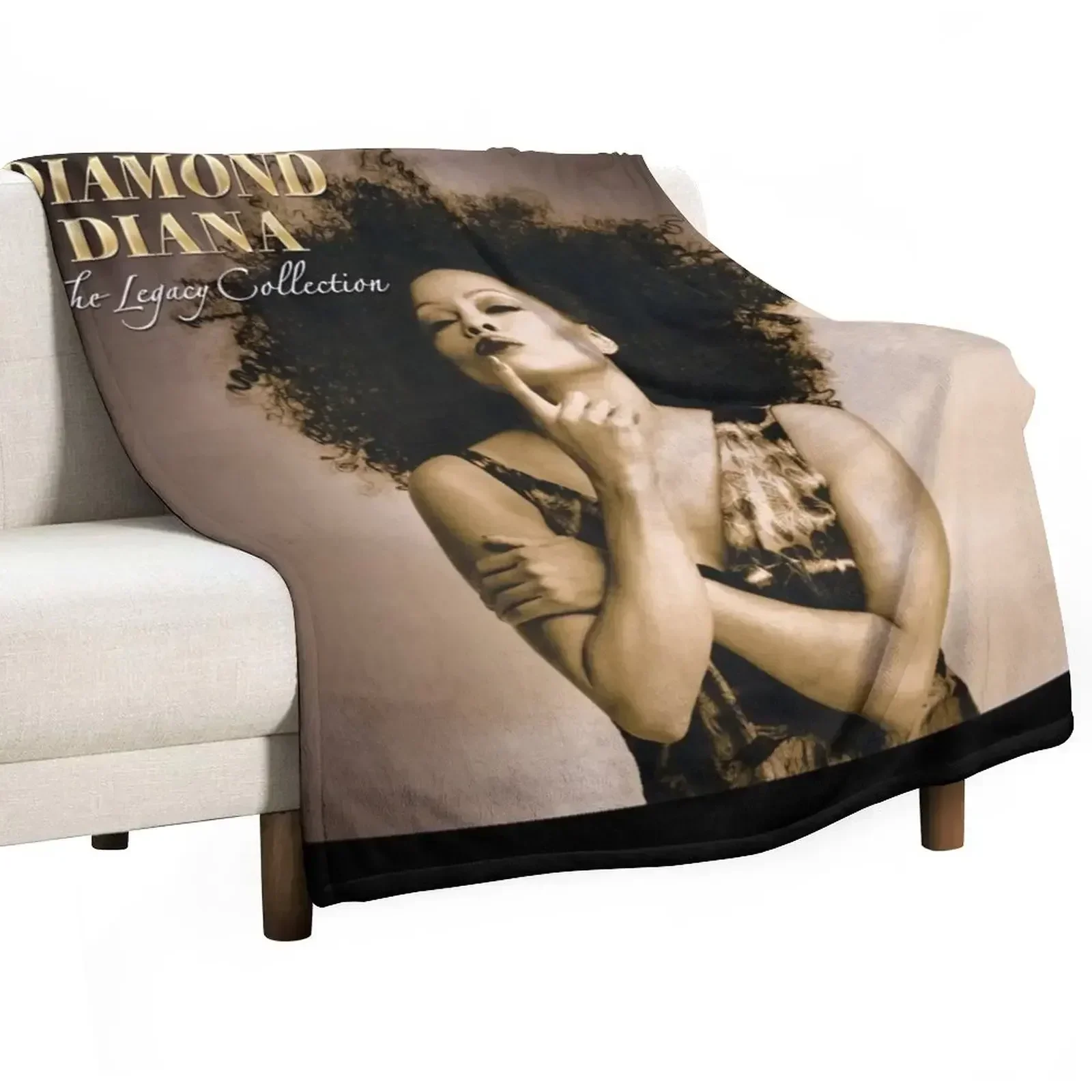 

Diamond diana the legacy collection Throw Blanket Multi-Purpose christmas gifts Polar Blankets