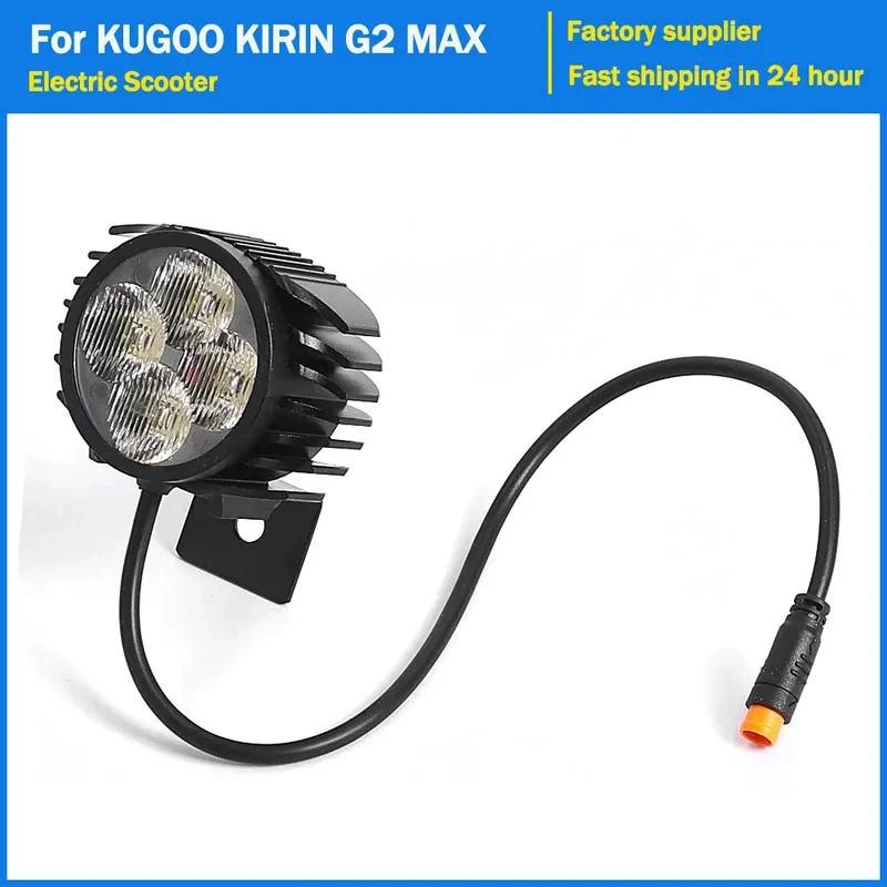 LED-Frontscheinwerfer für Kukirin G2 Pro / KUGOO KIRIN G2 MAX Elektroroller, Lenker-Frontlampe Ersatzzubehör