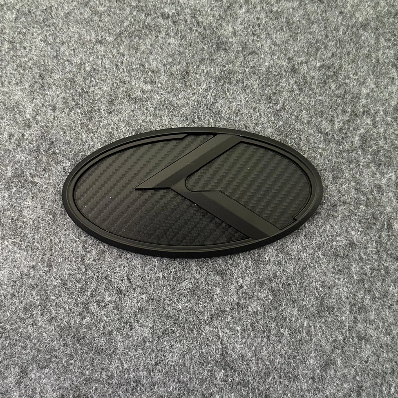 1pcs x 3D ABS K Logo Car Front Hood Rear Trunk Logo Emblem Badge Stickers for Kia Sportage Sorento Optima Forte Rio Stinger K5 view 5