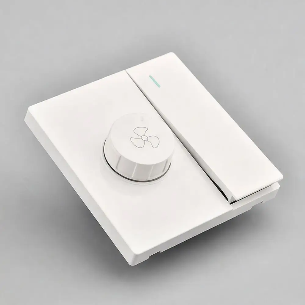 Stepless Rotary Fan Speed Regulator Switch For Ceiling Wall Fans Ventilation Power Control Panel Home Improvement Hardware Tool