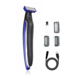 Electric Shaver For Men and Women Portable Full Body Trimmer Blade Razor For Beard Armpit