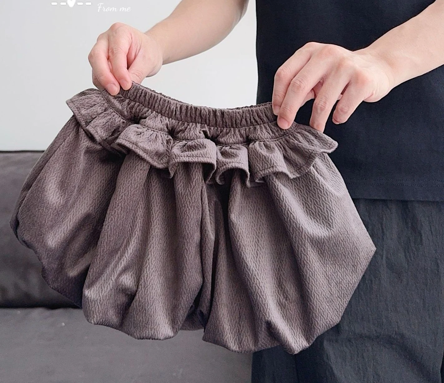 2025 Autumn 0-3 Year Old Girls and Children Baby Trendy Fashion Sweet and Cute Velvet Lantern Shorts