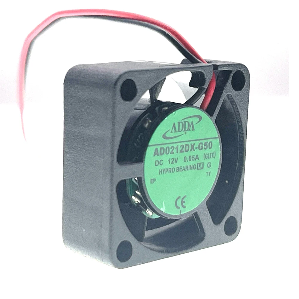 Brand New 25mm 12V Fan,for ADDA AD0212DX-G50 25X25X10mm 12V 0.05A Hypro Bearing Micro Mini Quiet Low Noise Cooling Fan