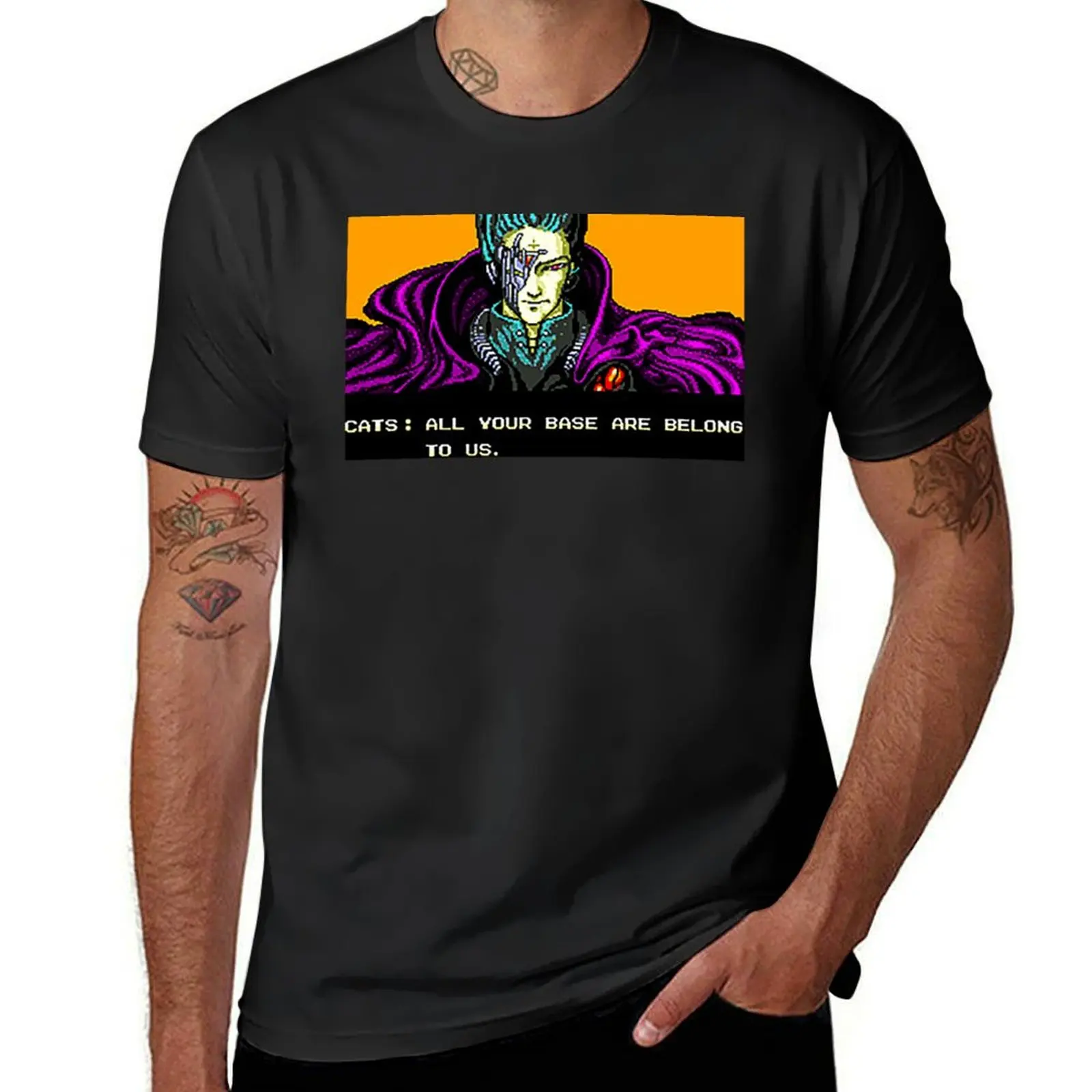 All Your Base Are Belong to Us T-Shirt customs design your own sublime shirts graphic tees blacks mens t shirts