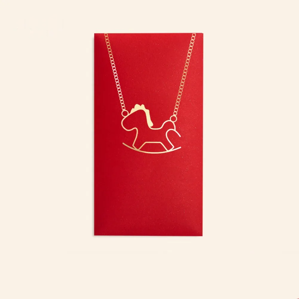 

10pcs Hot Stamping Red Envelope Traditional Chinese Style Money Envelopes Thickened Blessing Money Bag New Year Celebration