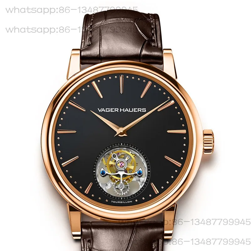 Genuine Original Chinese Style Men's Mechanical Tourbillon Hollow Waterproof Leisure Watch Men's Watch