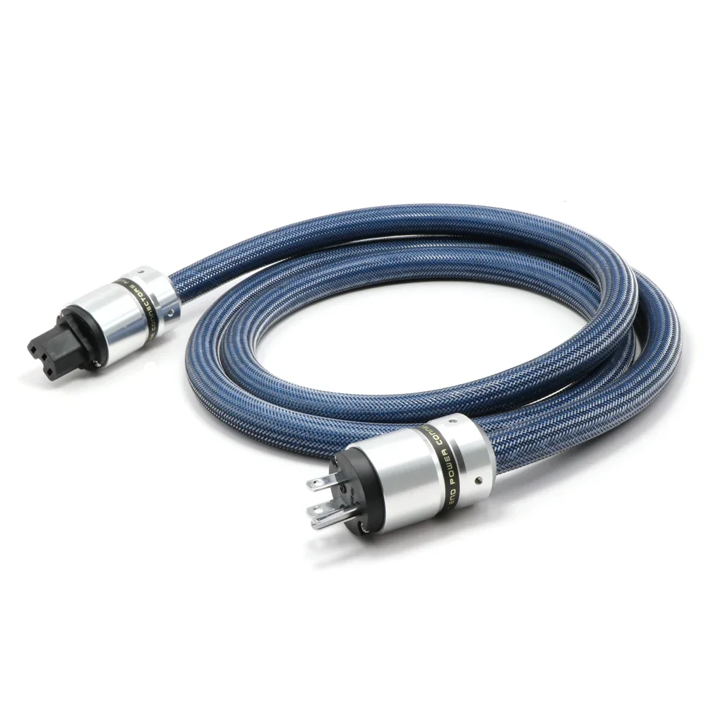 High-End Power Cable HIFI AUDIO Extension Power Cable  Schuko Plug and IEC Coupling for Subwoofer, Amplifier DV/AV (IEC Plug C15