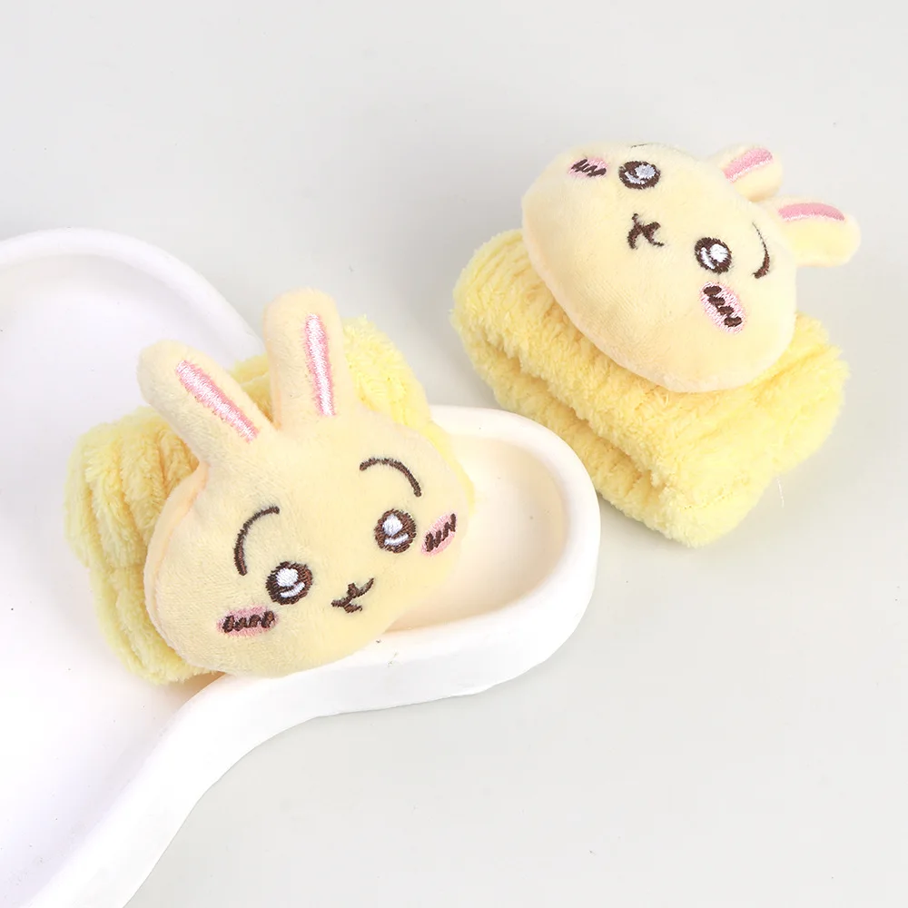 Cartoon Chiikawa Wristband Water Absorbent Sleeve Protector Practical Washing Accessory Cute Student Gift Bathroom Use Makeup