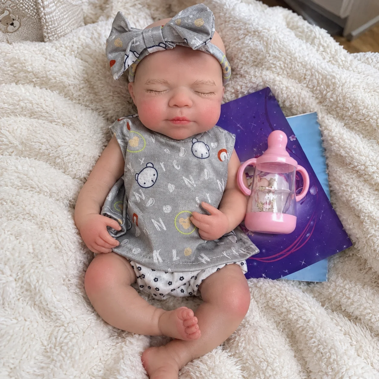 13インチの全身シリコン製、リアルな新生児人形「パスカール」 - Reborn Baby Doll Silicone Realistic のレビューと価格