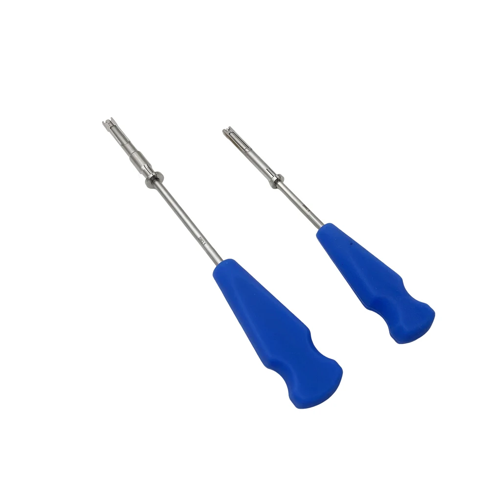 Hex Screwdriver with Holding Sleeve Silicone handle Veterinary Orthopedics Surgical Instruments