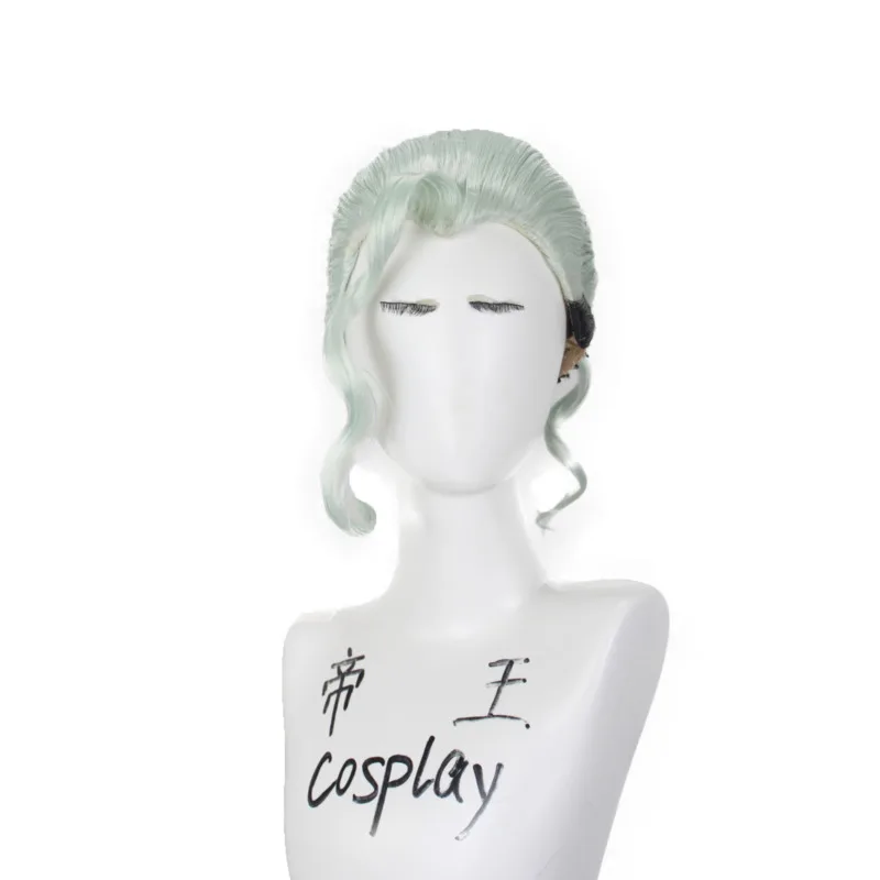 

Game Genshin Impact RAZOR Wig Long Silver Gray Color LeiZe Wigs Halloween Cosplay Props Length