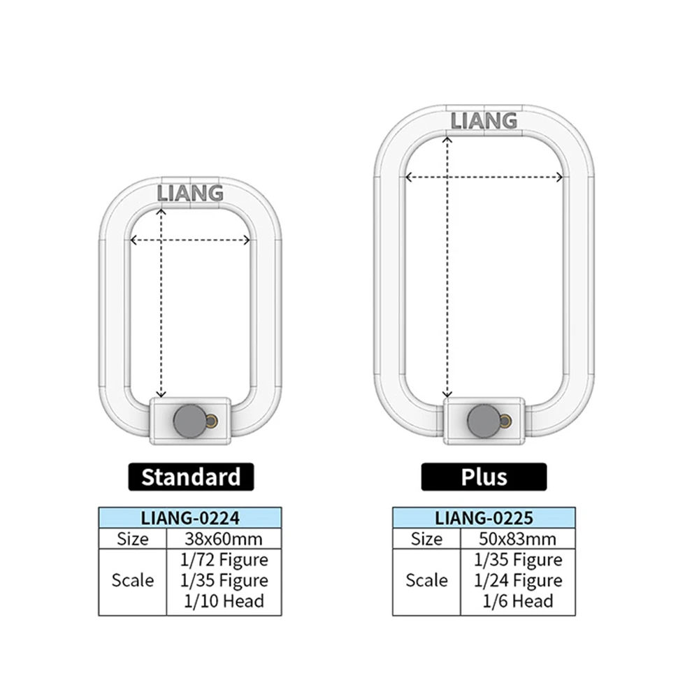 Model Painting Tools Holder Coloring Table Working Support Model Handle Clip For 1/72 1/35 1/24 Figure Handicraft 1/10 1/6 Head