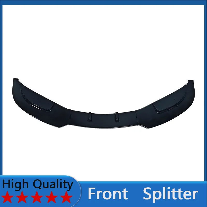 

For BMW 3 Series E92 2006-2012 Front Splitter Bumper Lips Spoiler Body Kit Accessories MP Style 3pcs
