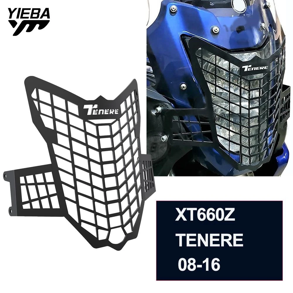 

Motorcycle Headlight Guard Protector Grille Cover FOR YAMAHA XT660Z SUPER TENERE XT660Z Tenere 2008 2009-2016 Radiator Guards