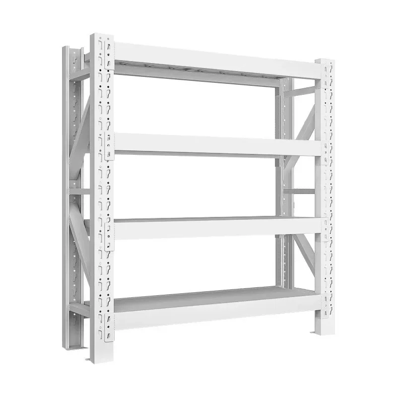

Warehouse shelves Shelf Multi-layer supermarket Snack storage rack Express goods rack Basement household heavy iron rack