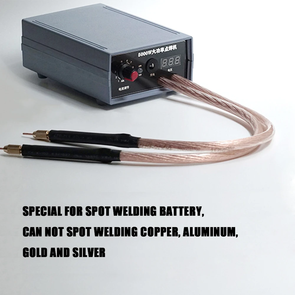 Portable Spot Welding Machine 5000W DIY Spot Welder With Quick Release Pen Nickel Strip Plate 18650 Battery Welding Tool Kit