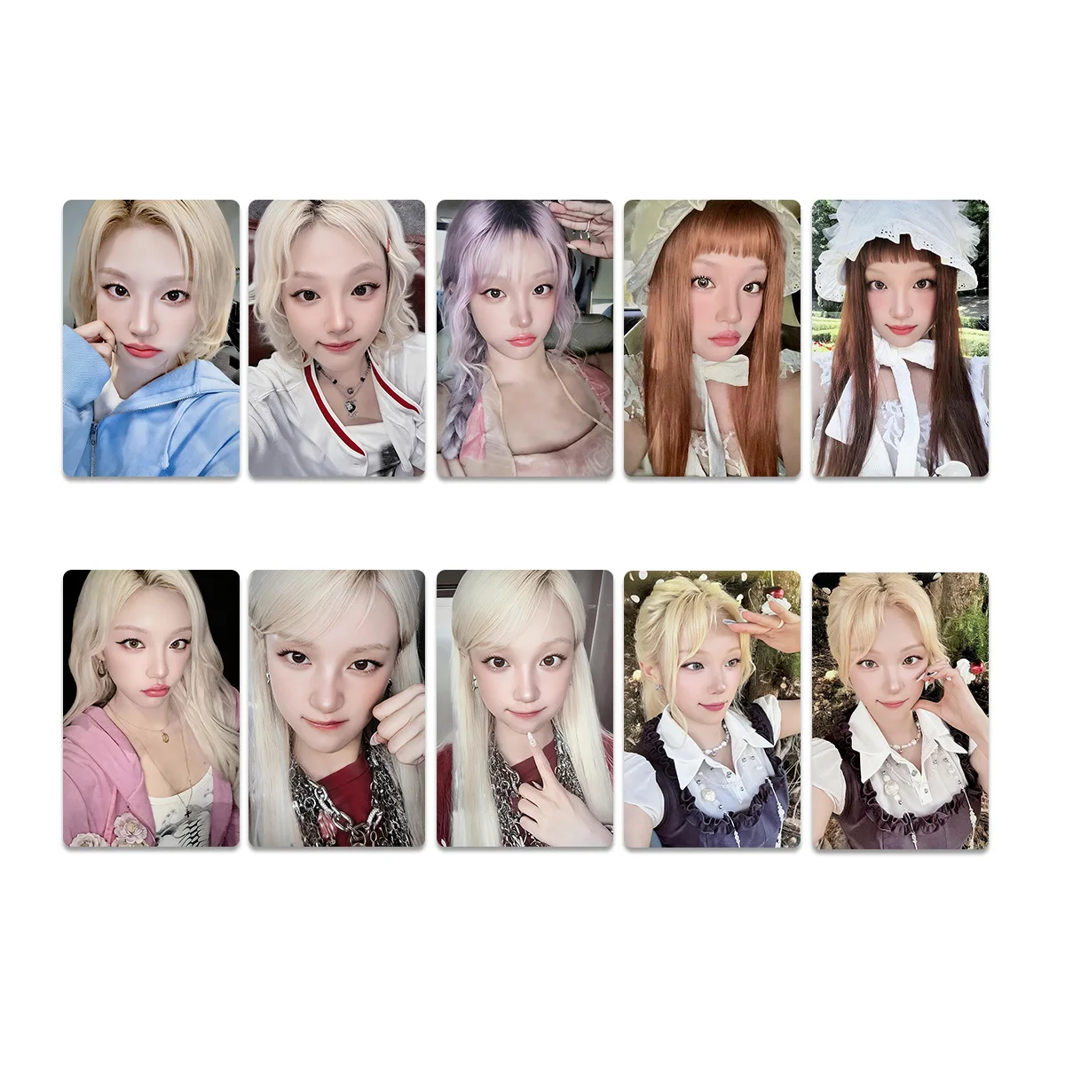 

Super Star YUQI Solo2 Album MOTIVATION Glossy Photocard High Quality Double Sides Printing LOMO Card QUQI Fans Gifts Collection