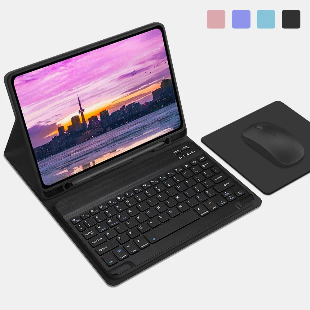 For iPad Keyboard Case For iPad 2025 iPad Air 11in 13in M3 M2 Pro 11/13in M4 Pro 11 10.2 11/10/9/8/7th 9.7 Air 3 2 Mini 6 7 Case