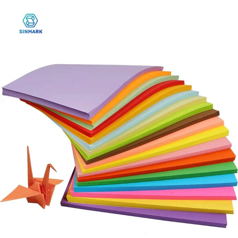 

A4 Cardstock 80sheets Colored Cardstock 10Colors 230 gsm Card Stock Colorful Paper for Card Making Scrapbook & DIY Crafts SINMAR