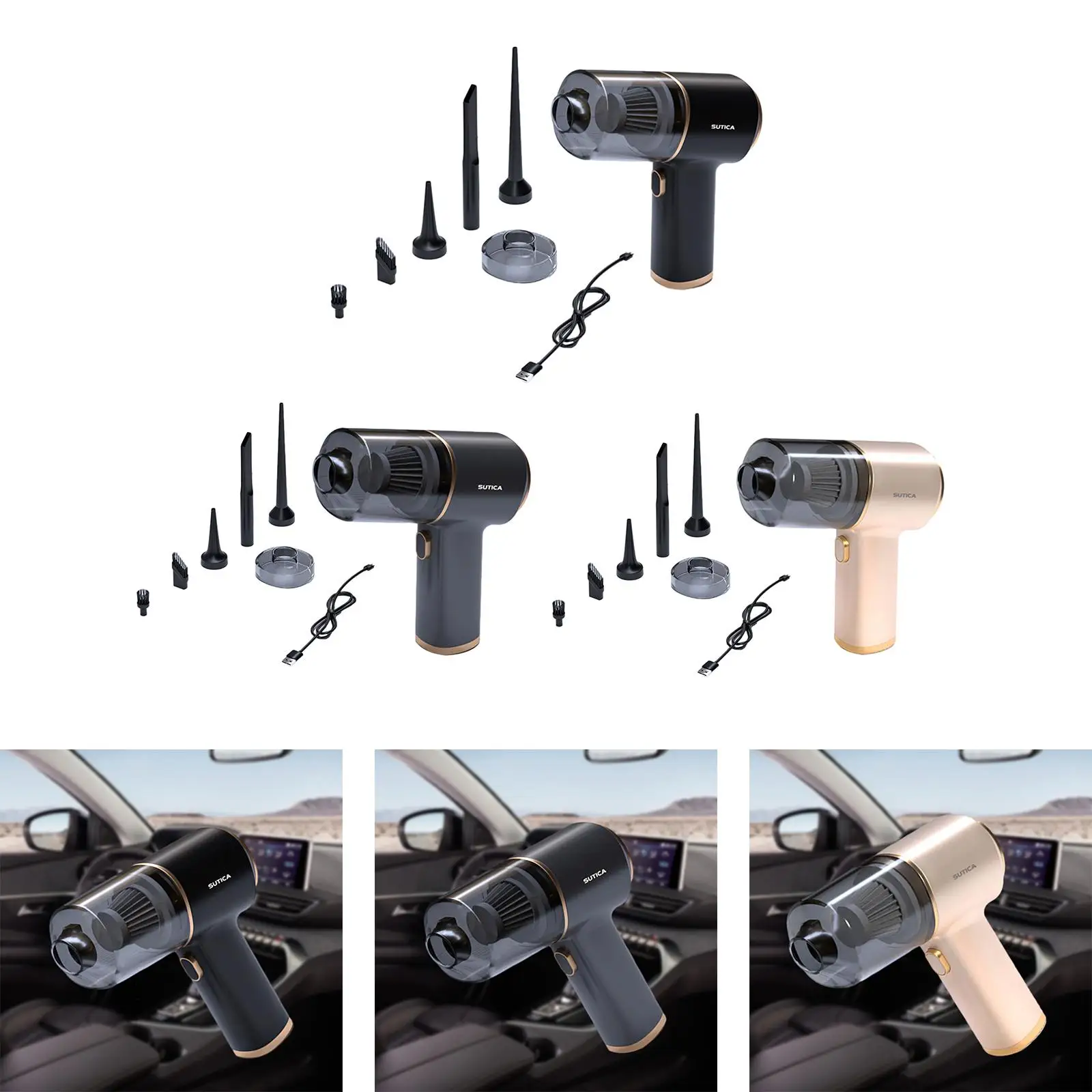 Автомобильные пылесосы Ручной пылесос Ручной пылесос для клавиатуры Дивана Офис