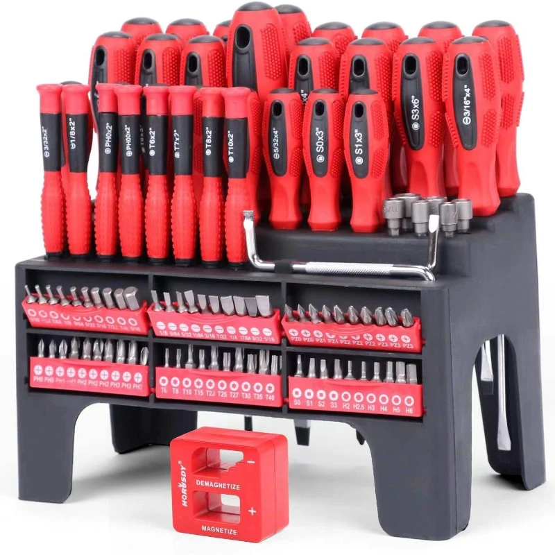 

Magnetic Screwdriver Bits Set PH2 Precision Phillips Slotted Screw Bit Multifunctional Home Repair Tool CRV Screwdriver