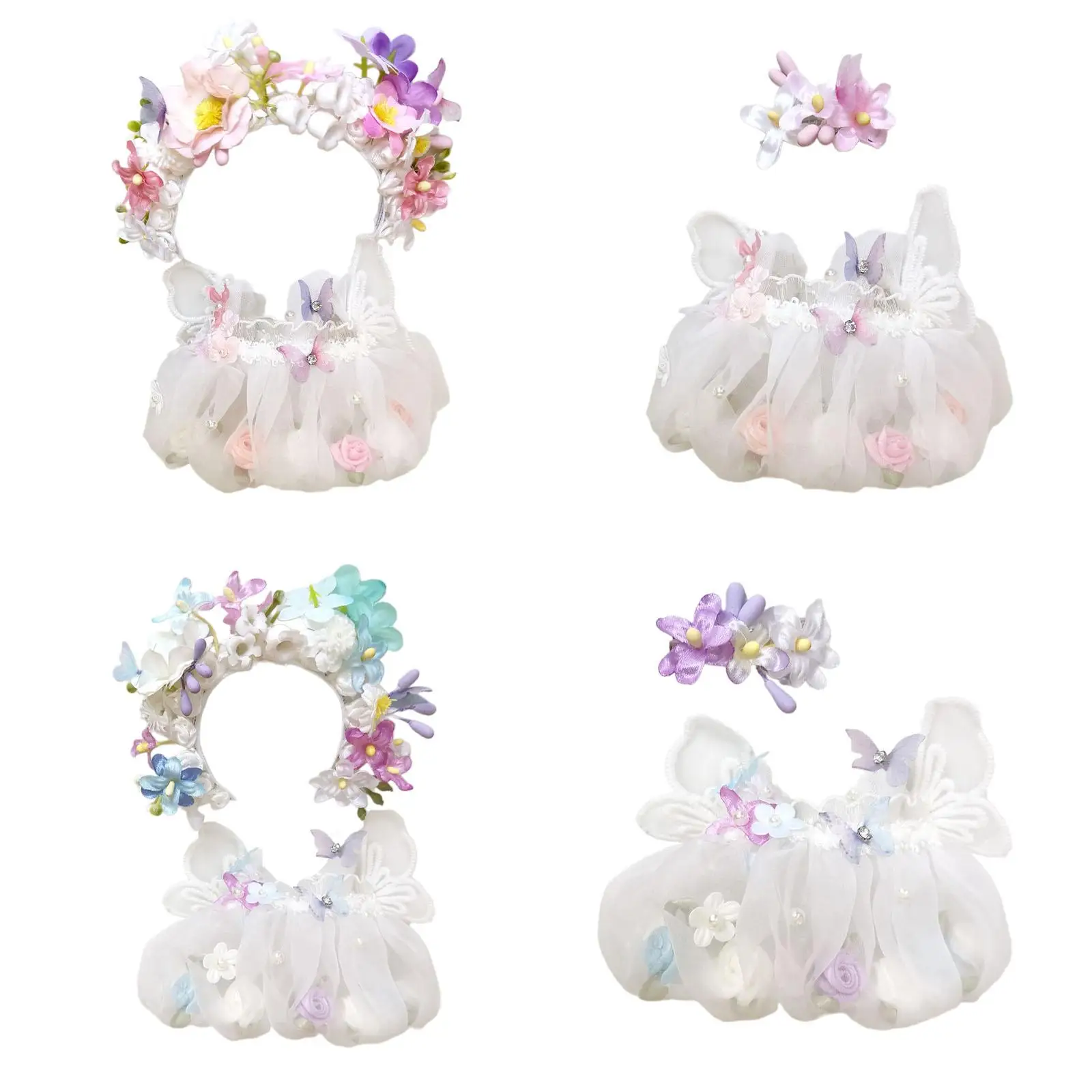 

17cm Doll Clothes Doll Fairy Dress Plush Doll Accessories, Comfortable, Stylish Costumes Dress up Doll Clothing Doll Outfits