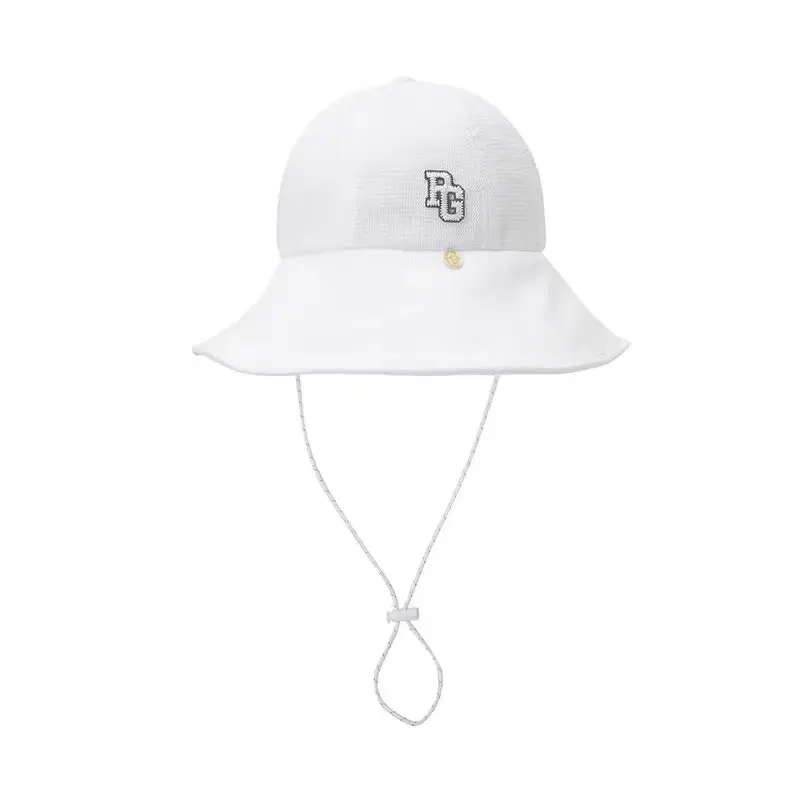 Korean Version PEARLYGATES New Golf Women's Cap, Bucket Hat, Fashionable, Versatile, Casual Sports Sunshade, Comfortable Style