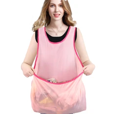 Lazy People Home Balcony Portable Wear Clothes Drying Apron Student Ladies Load Clothes Do Not Bend Over Clothes Drying Apron