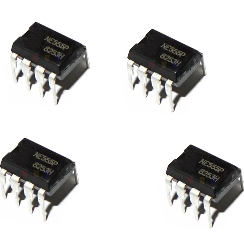 10PCS/LOT  DIP NE555 NE555P NE555N ne555 DIP-8 Timing Chip  New ne555