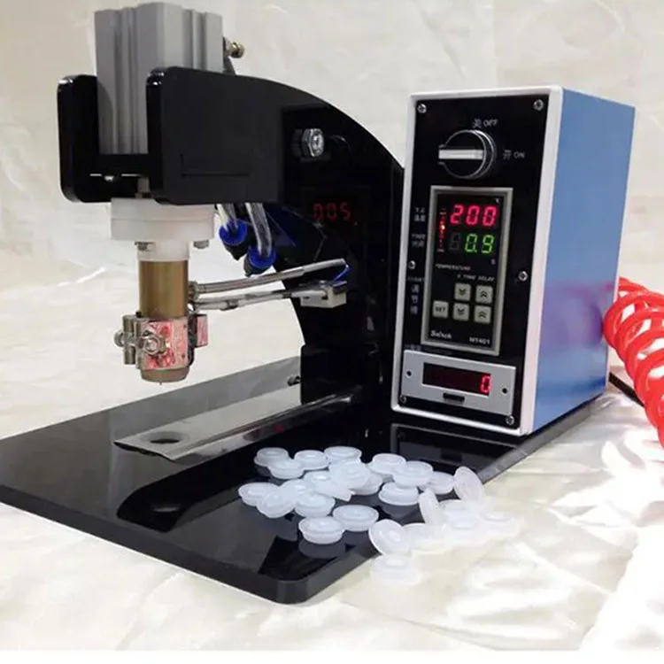 Semi-automatic One Way De sing Valve Fix Machine Valve Applicator for Aluminum Foil Coffee Bags