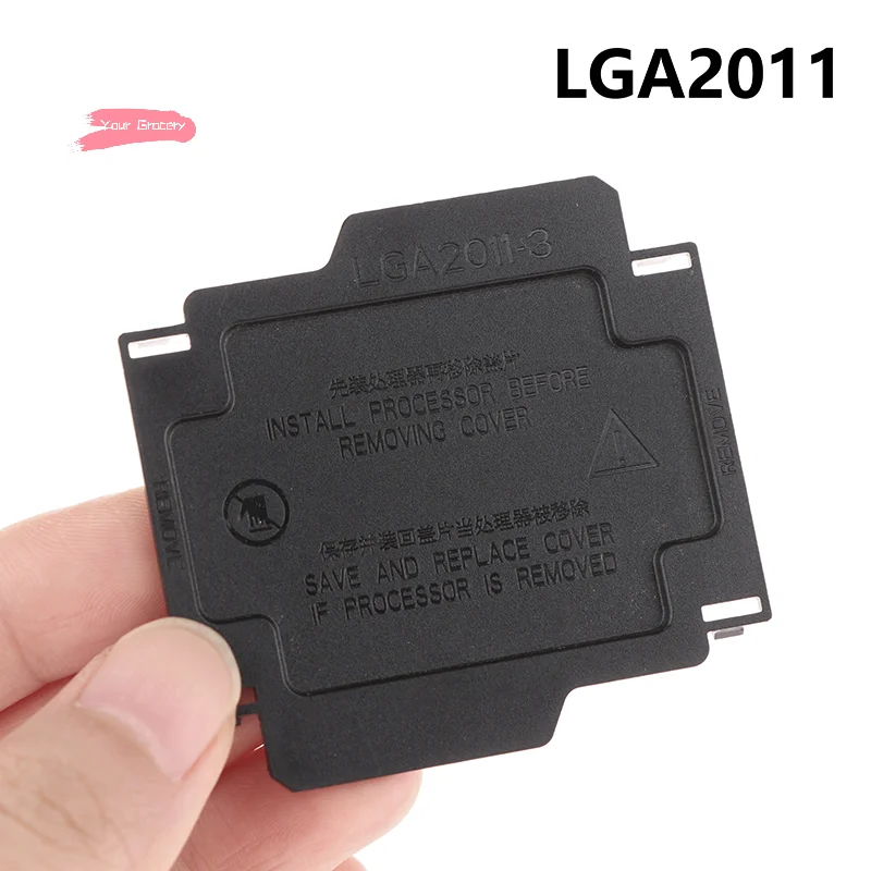 

Y-Universal LGA 2011-3 V3 2066 X99 X299 Motherboard CPU Socket Protection Shell Black Cover Pin Cover for LGA 2011 Motherboard
