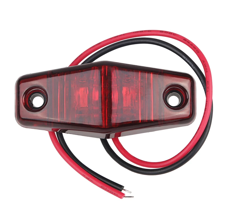 LED Side Marker Light Clearance Lamp 12V 24V E-marked Car Truck Trailer BUS Rear lamp external Lights Parking lights