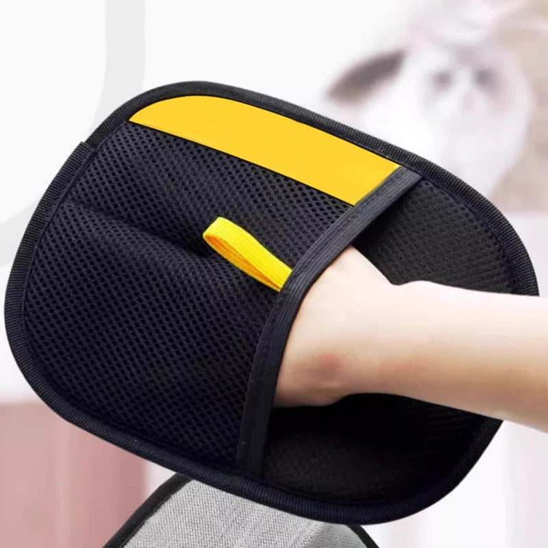 Pet Hair Remover Electrostatic Glove, Pets Grooming Gloves, High-Efficiency Pets Hairs Removal Gloves, Cat Hairs Removal Tool