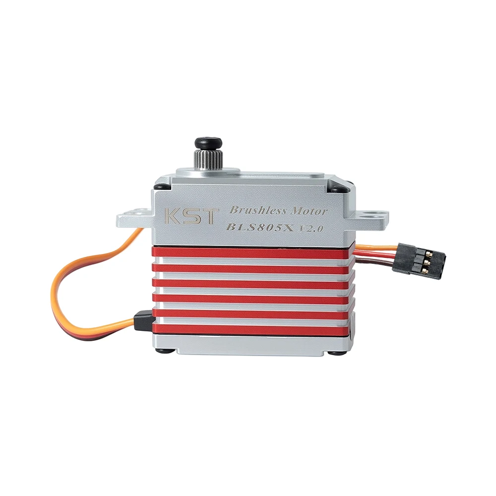 

KST BLS805X V2 7.5Kgf.cm 0.039sec HV Brushless Tail Servo For Heli 550-700